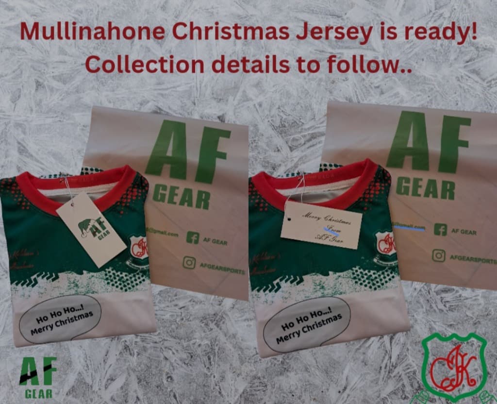Mullinahone Christmas Jersey
